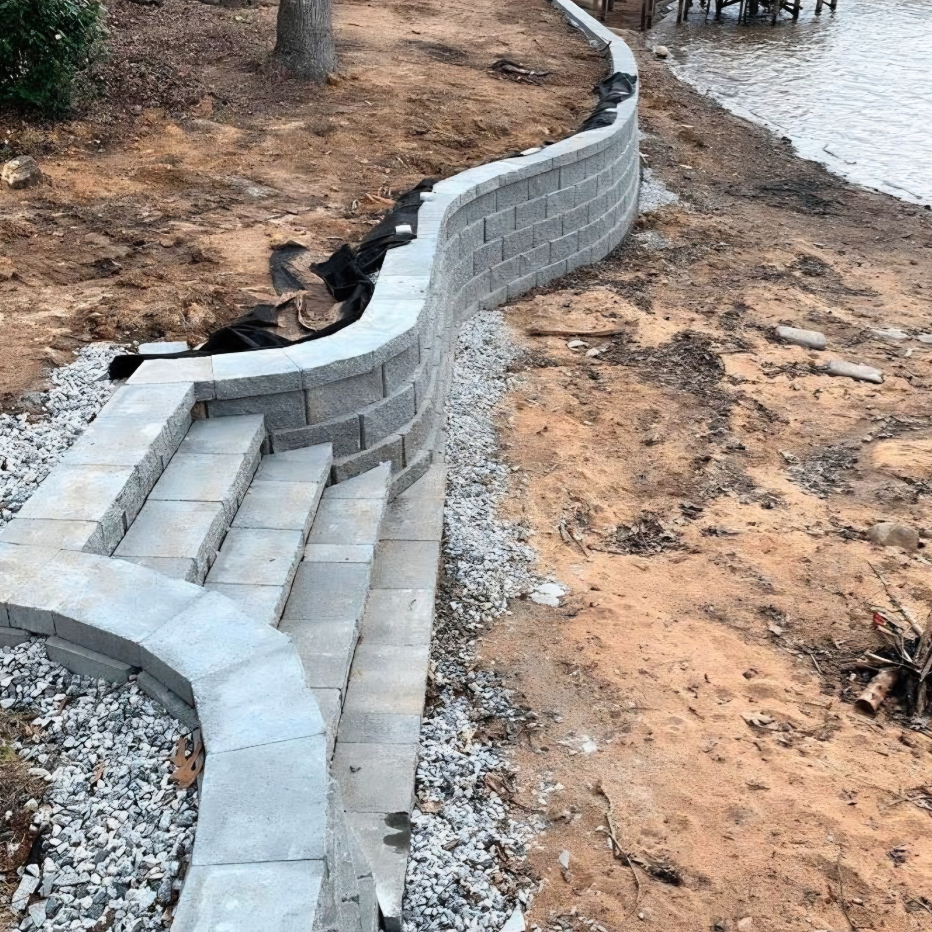 Garden Retaining Wall